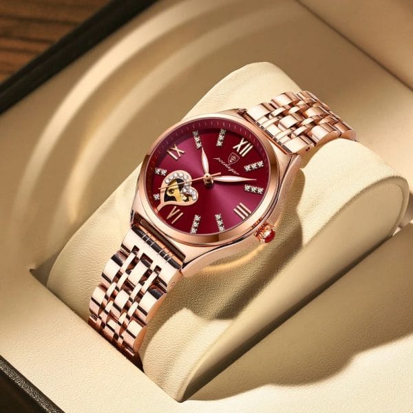 POEDAGAR Luxury Stainless Stain Business Quartz Watches Women's Wristwatch