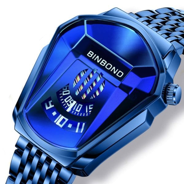 BINBOND Full Blue Fashion Men Watch