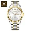 Olevs Waterproof Luxury Men’s Quartz Watch - White