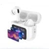 ANC Earbuds Touch Screen Display - White