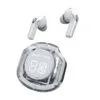Ultrapods Pro True Wireless Earbuds with Display Transparent Design, Bluetooth 5.3 - Ash