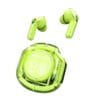 Ultrapods Pro True Wireless Earbuds with Display Transparent Design, Bluetooth 5.3 - Green